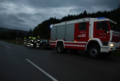 Fahrzeugbergung in Kammerhof am 16.10.2013